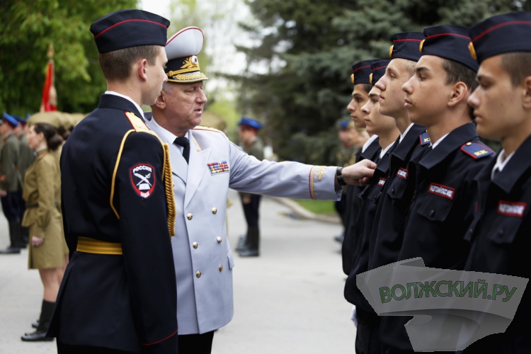 В центре Волгограда прошла репетиция парада Победы