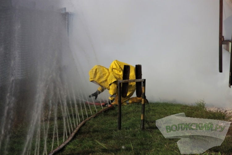 В Волжском ликвидировали условную утечку аммиака