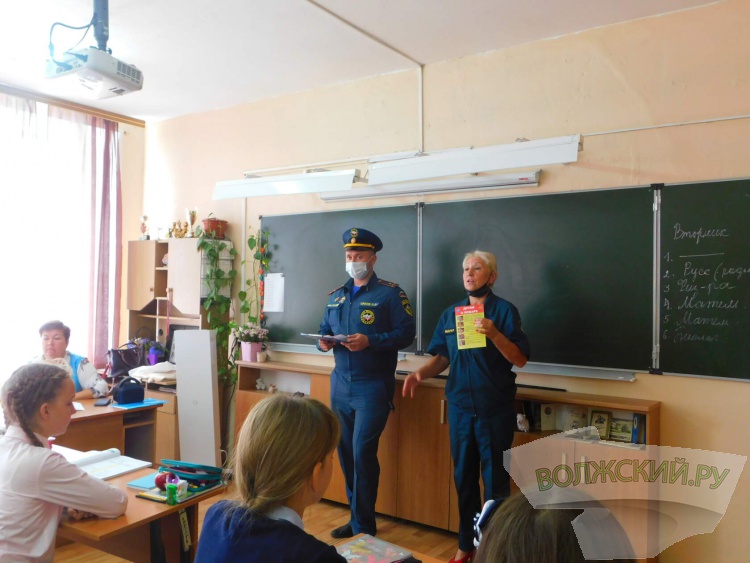В Волжском прошел месячник пожарной безопасности