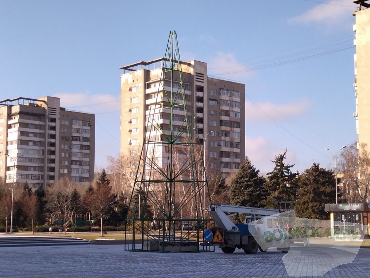 Волжский начал готовиться к Новому году