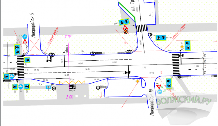 На улице Химиков сделают еще один регулируемый перекресток