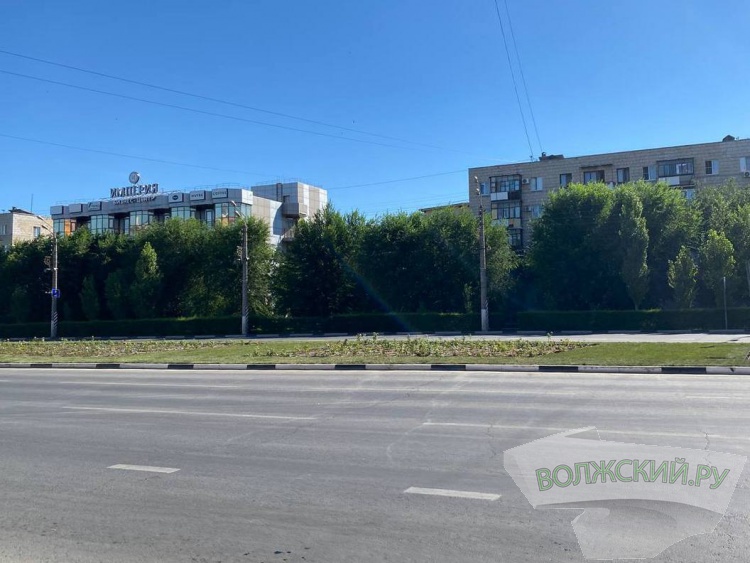 Арки и газон: продолжается обновление зелёных зон в центре Волжского