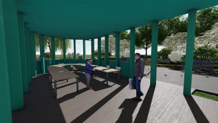 Колокол добрых дел и : в Волжском обсудили создание сквера серебряных волонтеров