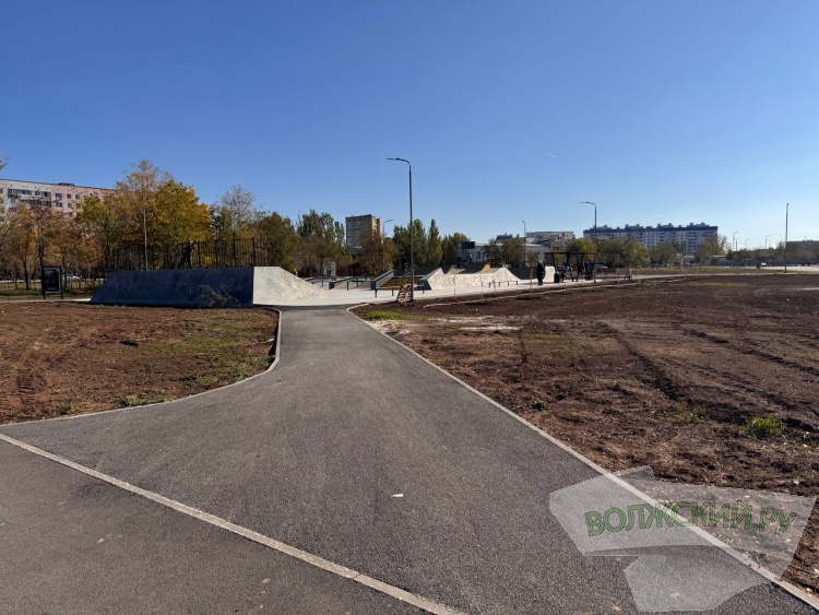 Недоступная спортплощадка и разрушенные бордюры: пустырь в парке «Волжский» преобразился за счет ФКГС