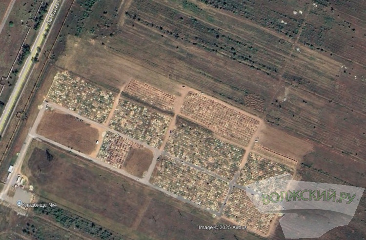 В Волжском открывают третью очередь кладбища № 4