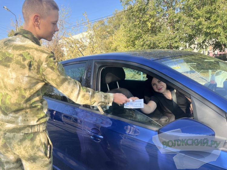 В Волжском водителям напомнили о пешеходных переходах вблизи школ
