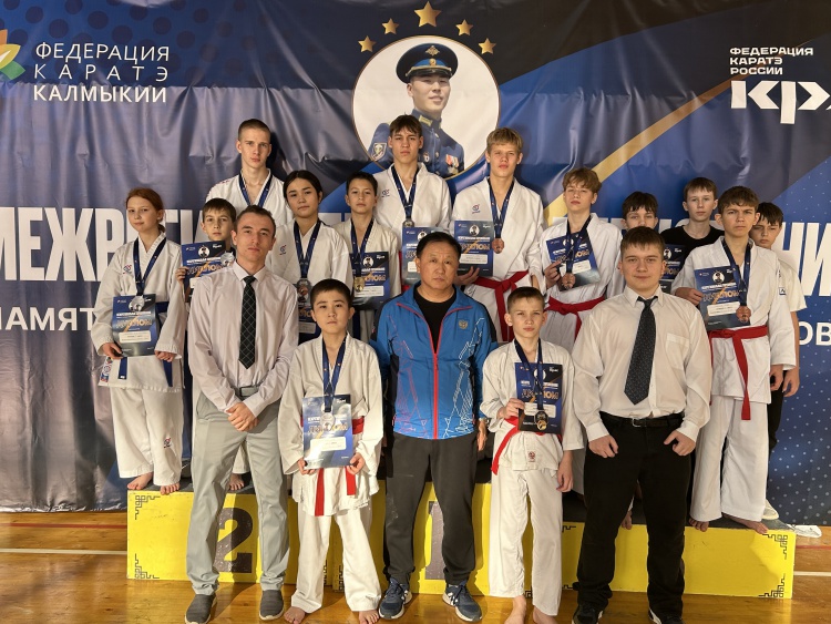 Волжане завоевали 13 медалей Межрегионального турнира по каратэ в Элисте