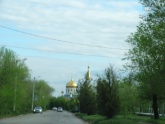 Lyubava: Золотые купола в обрамлении зелени