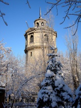 Елена: Зимний пейзаж с башней