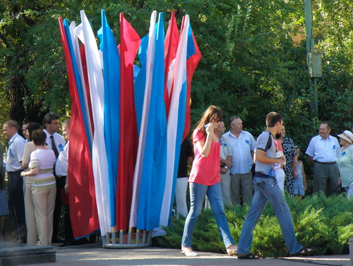 Волжскому 55! Митинга, посвященный Дню рождения города.