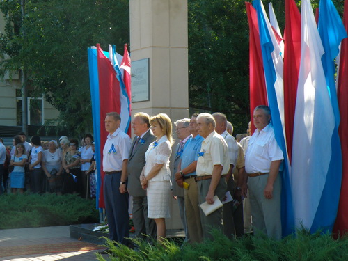 Волжскому 55! Митинга, посвященный Дню рождения города.