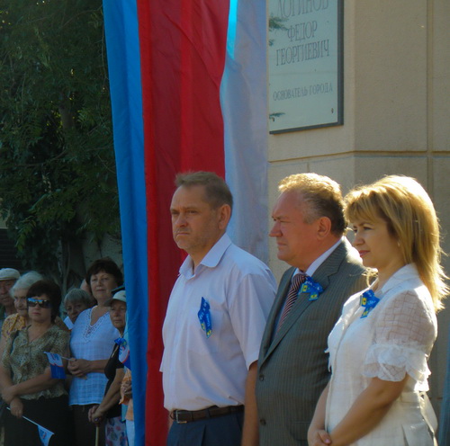 Волжскому 55! Митинга, посвященный Дню рождения города.