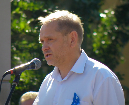 Волжскому 55! Митинга, посвященный Дню рождения города.