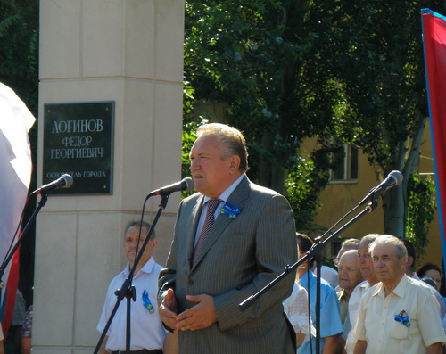 Волжскому 55! Митинга, посвященный Дню рождения города.