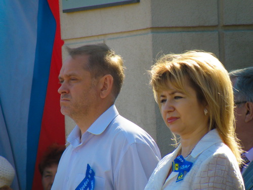 Волжскому 55! Митинга, посвященный Дню рождения города.