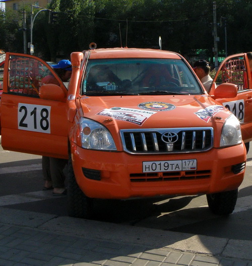Волжский. Старт ралли-рейда «Хазарские степи»