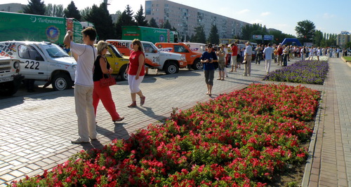 Волжский. Старт ралли-рейда «Хазарские степи»