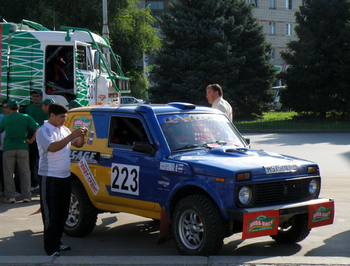 Волжский. Старт ралли-рейда «Хазарские степи»