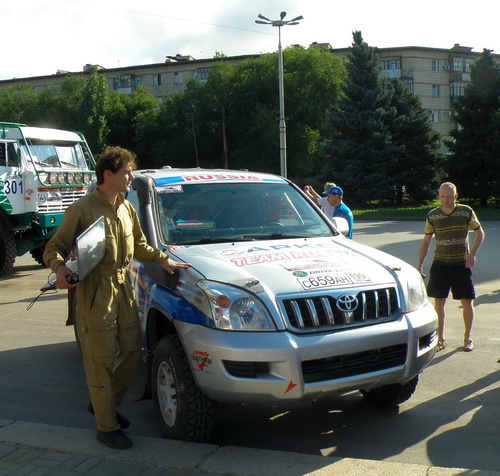 Волжский. Старт ралли-рейда «Хазарские степи»