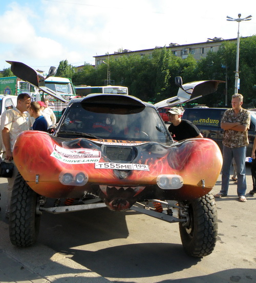 Волжский. Старт ралли-рейда «Хазарские степи»