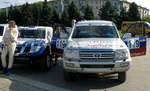 Волжский. Старт ралли-рейда «Хазарские степи»