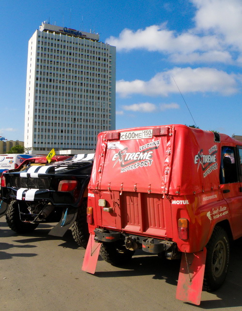 Волжский. Старт ралли-рейда «Хазарские степи»
