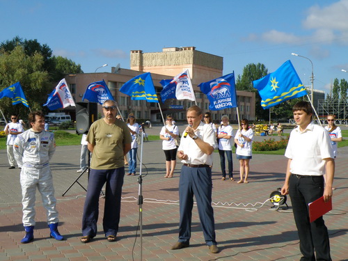 Волжский. Старт ралли-рейда «Хазарские степи»