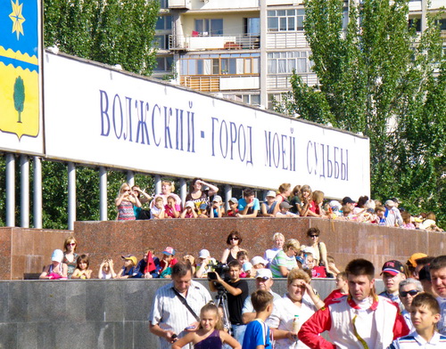 Волжский. Старт ралли-рейда «Хазарские степи»