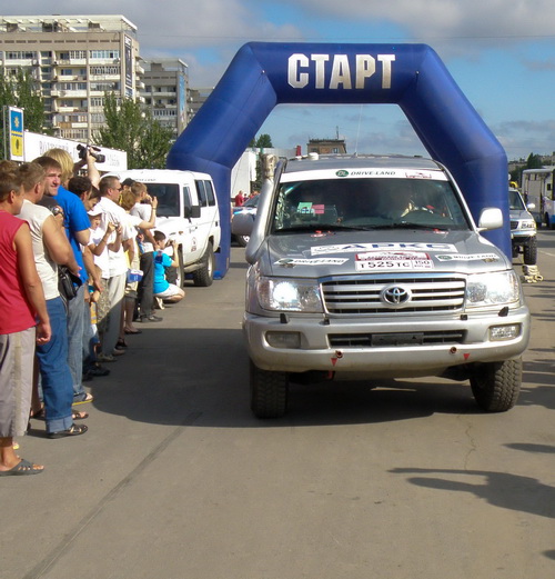 Волжский. Старт ралли-рейда «Хазарские степи»