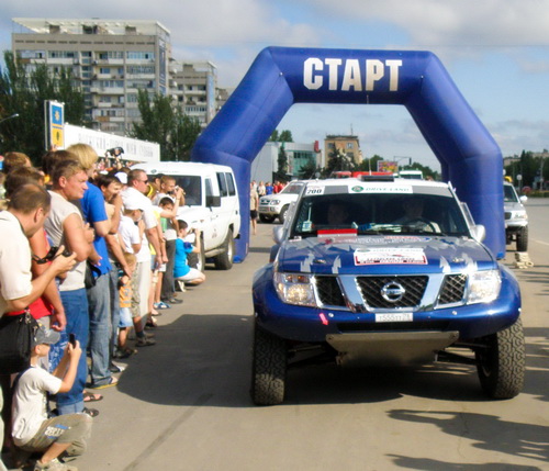 Волжский. Старт ралли-рейда «Хазарские степи»