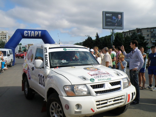 Волжский. Старт ралли-рейда «Хазарские степи»