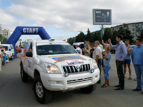 Волжский. Старт ралли-рейда «Хазарские степи»