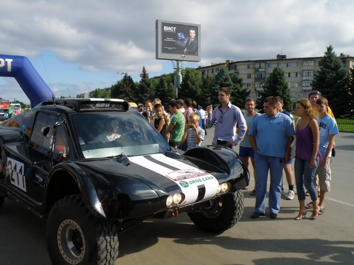 Волжский. Старт ралли-рейда «Хазарские степи»