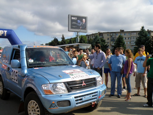 Волжский. Старт ралли-рейда «Хазарские степи»