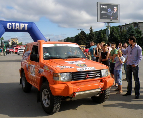 Волжский. Старт ралли-рейда «Хазарские степи»