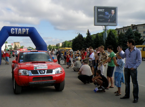 Волжский. Старт ралли-рейда «Хазарские степи»