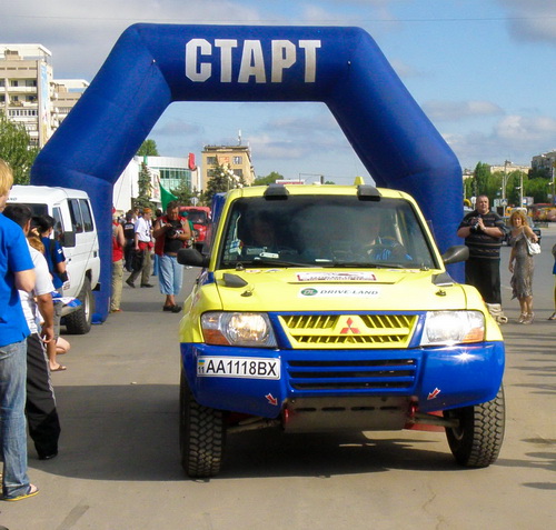 Волжский. Старт ралли-рейда «Хазарские степи»