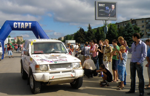 Волжский. Старт ралли-рейда «Хазарские степи»
