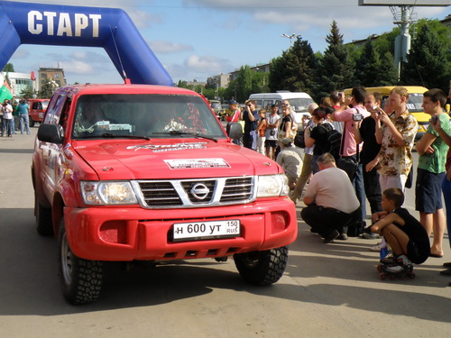Волжский. Старт ралли-рейда «Хазарские степи»