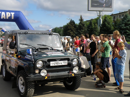 Волжский. Старт ралли-рейда «Хазарские степи»
