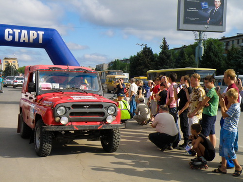 Волжский. Старт ралли-рейда «Хазарские степи»