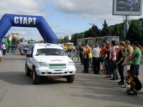 Волжский. Старт ралли-рейда «Хазарские степи»