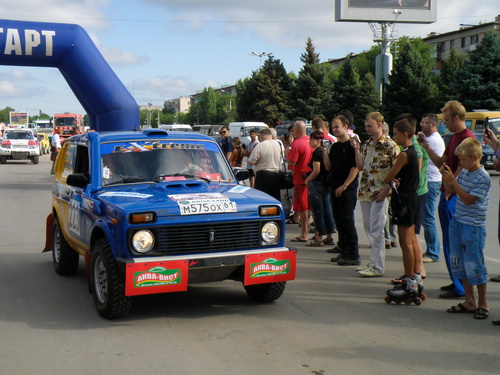 Волжский. Старт ралли-рейда «Хазарские степи»