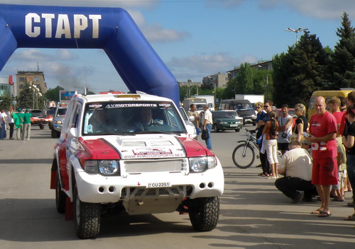 Волжский. Старт ралли-рейда «Хазарские степи»