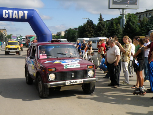 Волжский. Старт ралли-рейда «Хазарские степи»