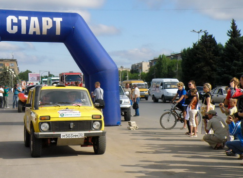 Волжский. Старт ралли-рейда «Хазарские степи»