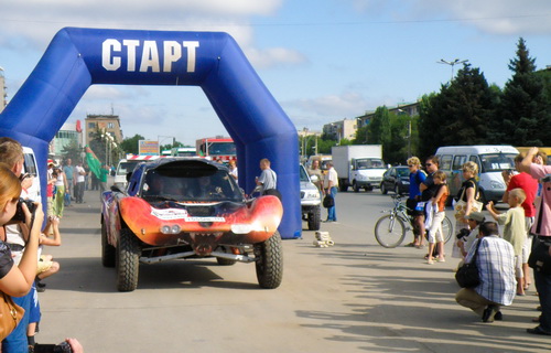 Волжский. Старт ралли-рейда «Хазарские степи»