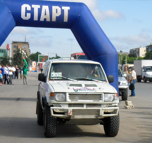 Волжский. Старт ралли-рейда «Хазарские степи»