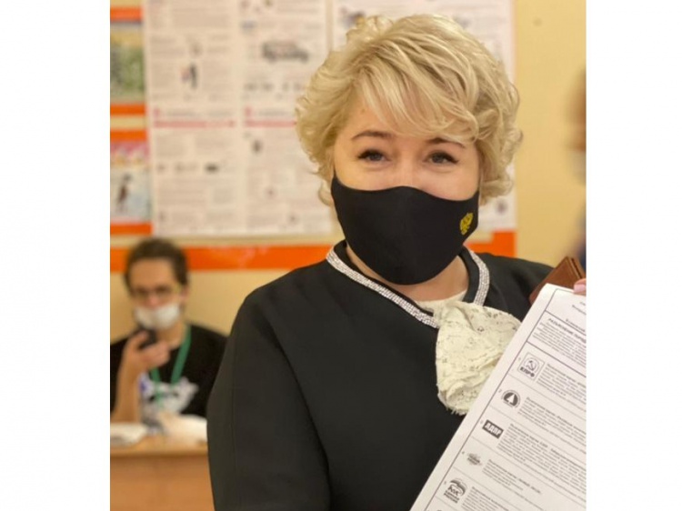 Депутат Госдумы Ирина Гусева призвала всех прийти на выборы 18.206.14.36 