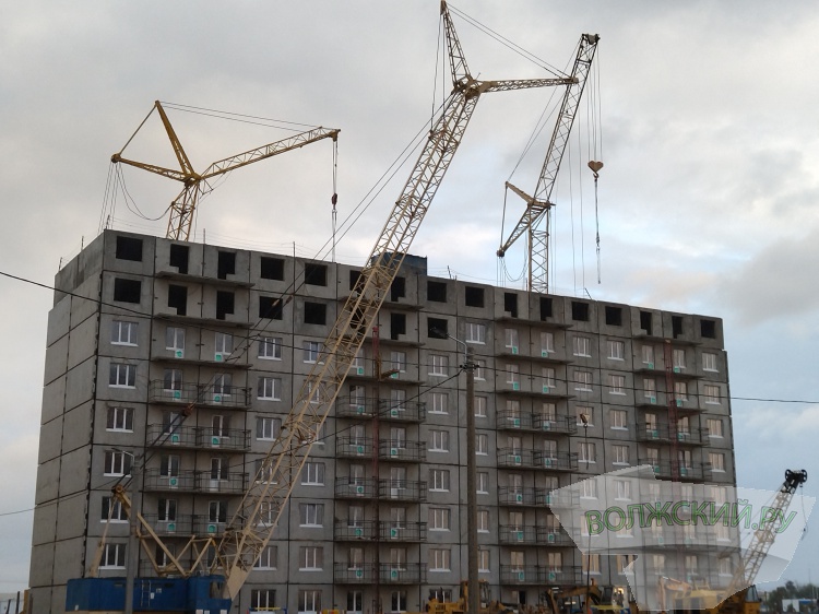 В Волгоградской области построили в 1,5 раза больше жилья